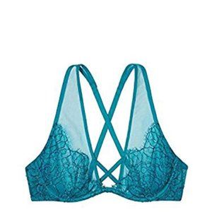 Evening Tide with Ensign Strappy Plunge Bra 34 D